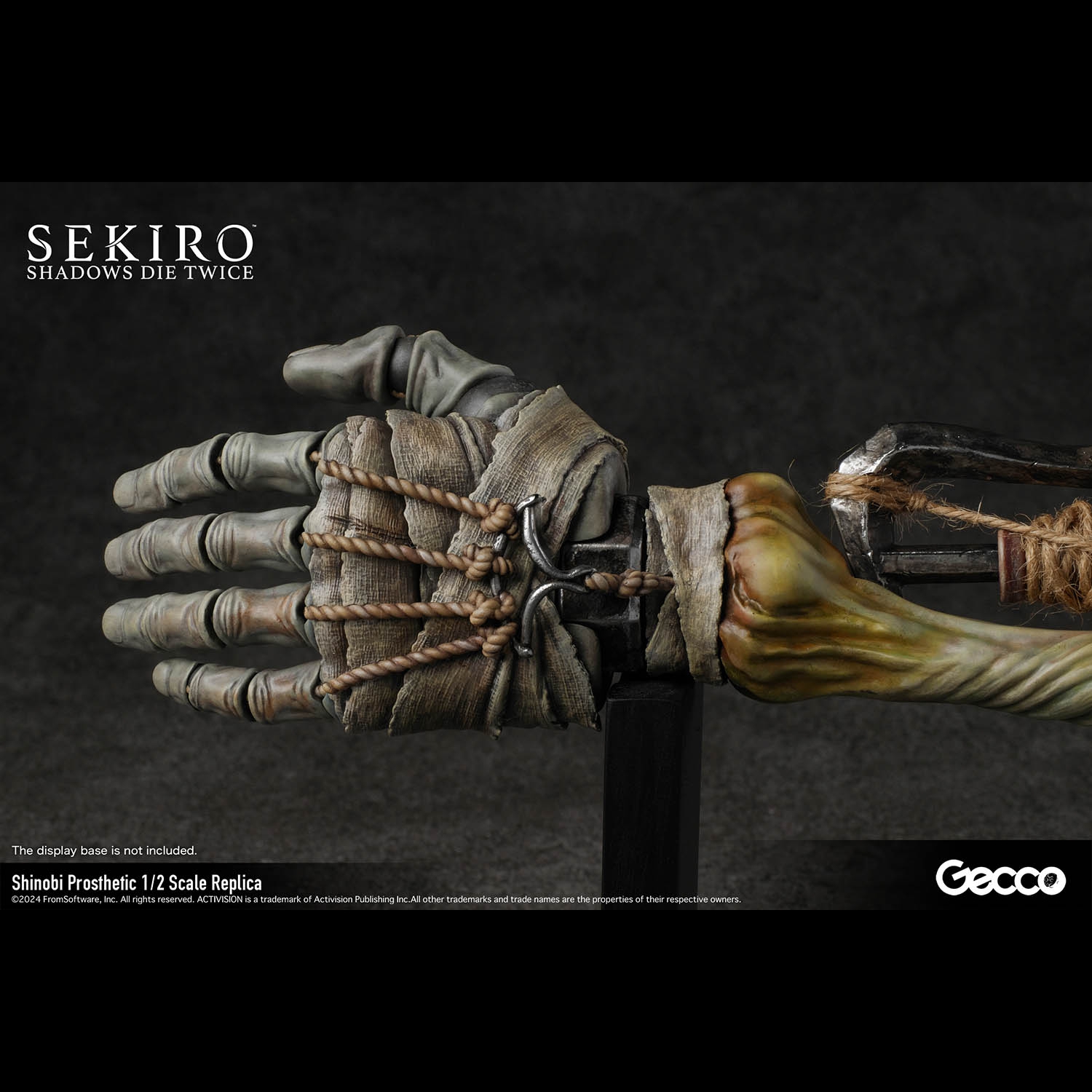 SEKIRO: SHADOWS DIE TWICE Shinobi Prosthetic 1/2 Scale Replica